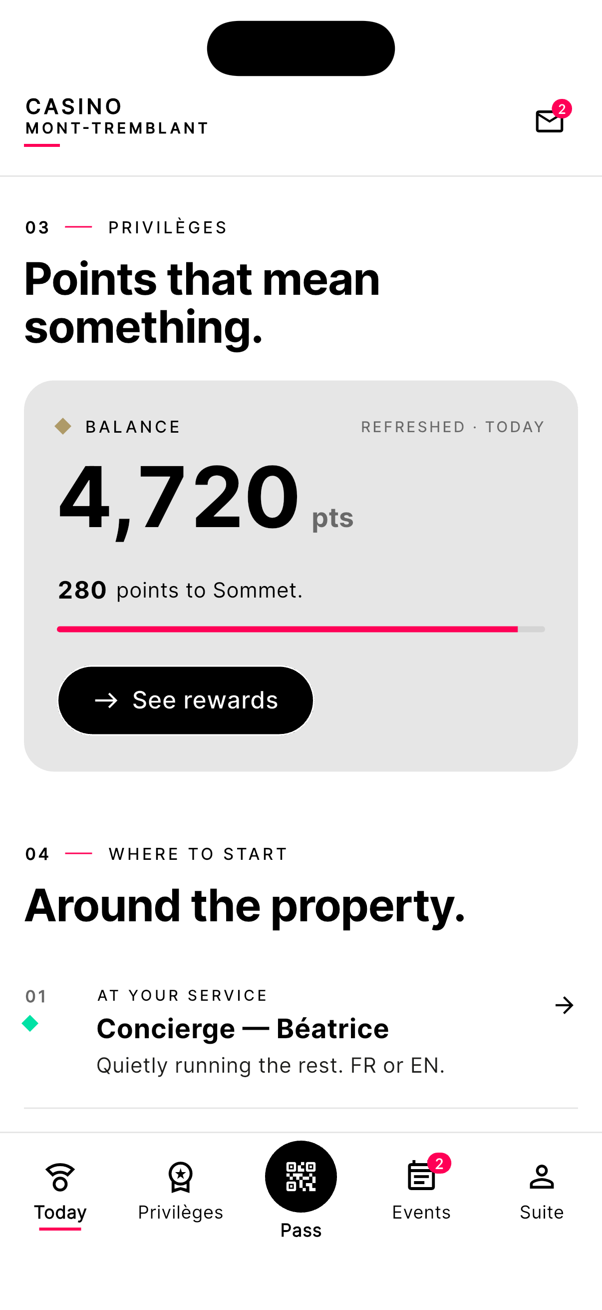 EntryKey app screen