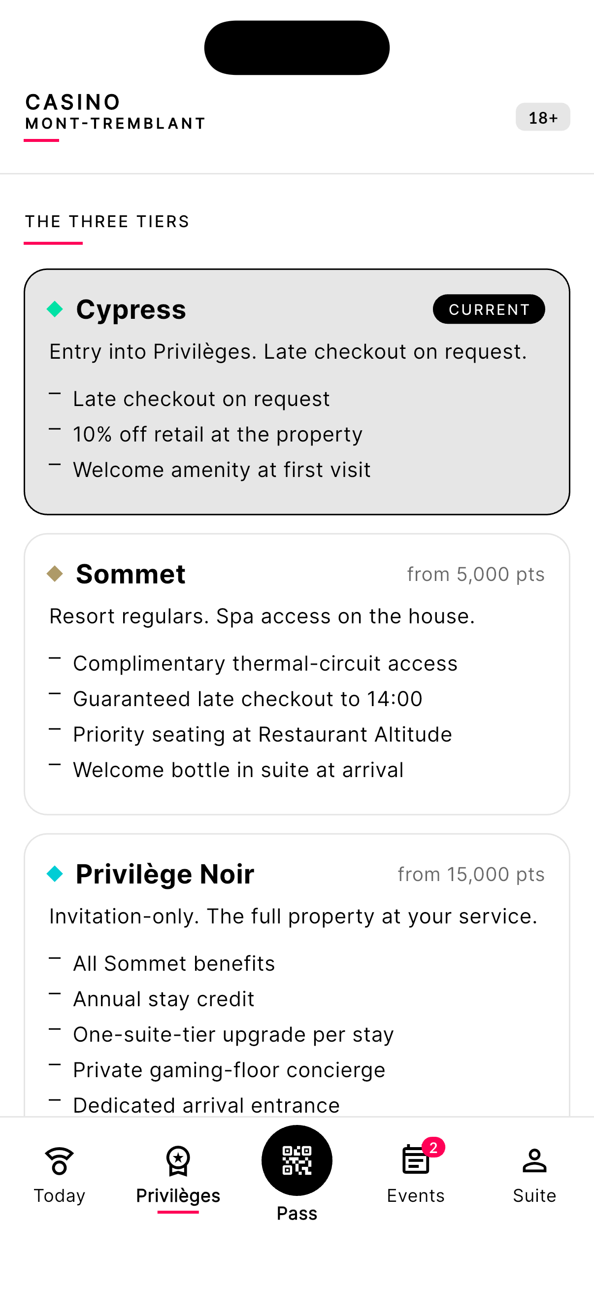 EntryKey app screen